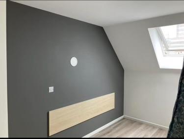 Bedroom feature wall painted by JSC